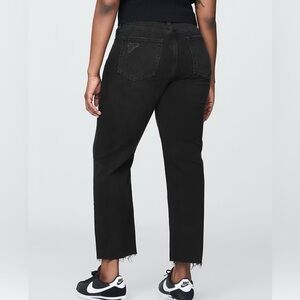 GAP Plus Size Women's Straight Leg Black Jeans